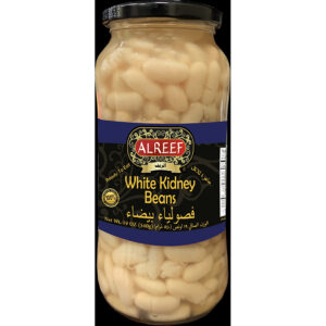 White Kidney Beans in Jar