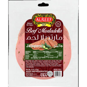Beef Mortadella Jalapeno