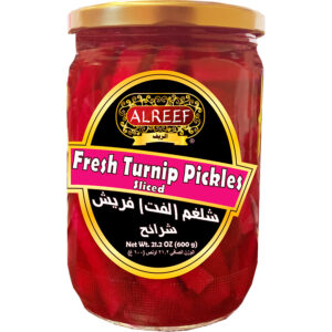 Fresh Turnip Pickles Sliced