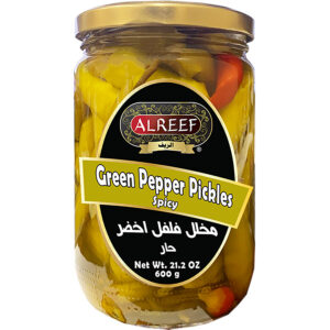 Green Pepper Pickles (Spicy)