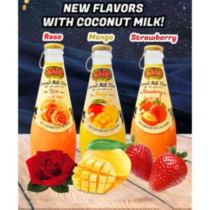 Basil Drink with Coconut Milk