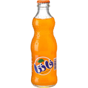 Fanta Orange Glass