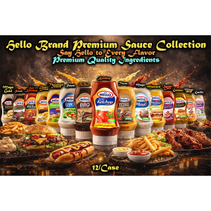 Hello Sauces (Squeeze Bottle)