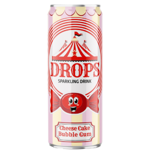 Drops Cheese Cake Bubble Gum
