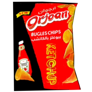 Ketchup Flavor Bugles